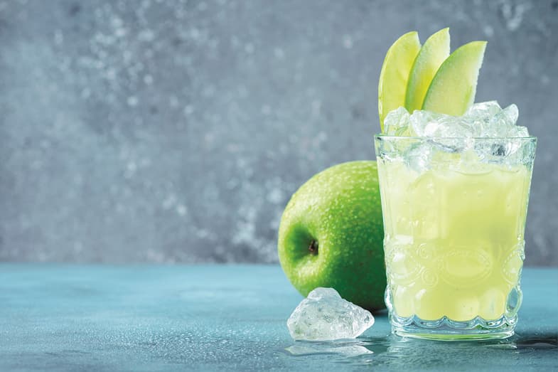 Syrlig-äppeldrink